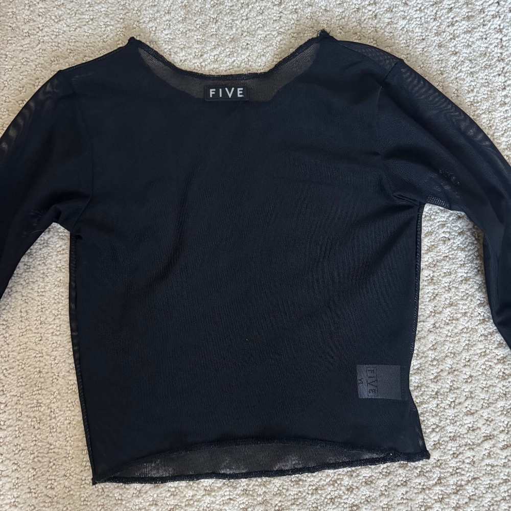 Five Dancewear Sheer Top